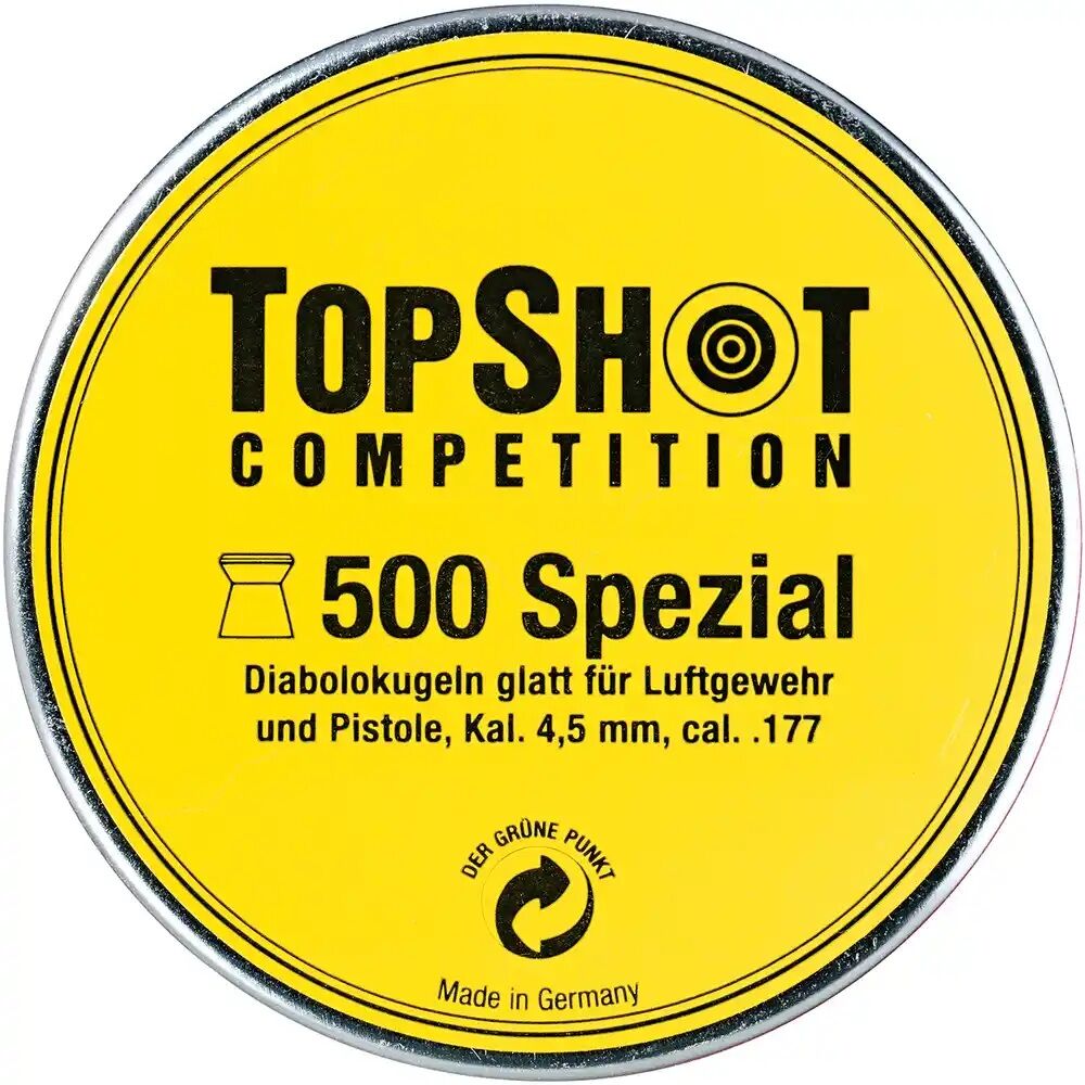 TOPSHOT Competition 4,5mm Diabolo Spezial LG+LP 500 Stk